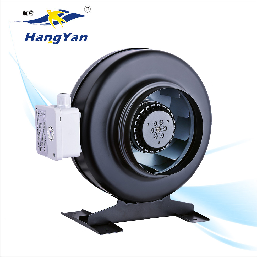 CDR series 200mm Circular pipe centrifugal fan