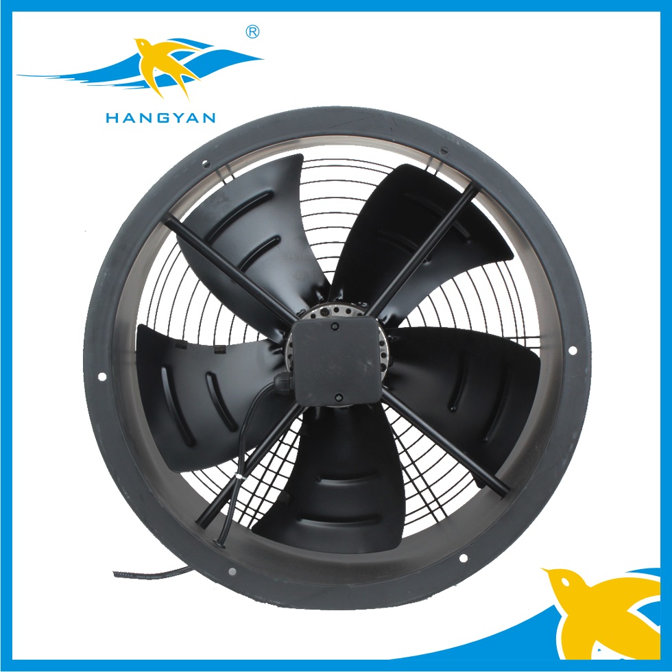 AC 400mm Long Tube Type External Rotor Axial Fan 